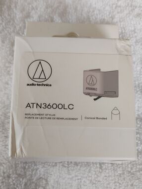 Audio Technica White and Black ATN3600LC Replacement Stylus